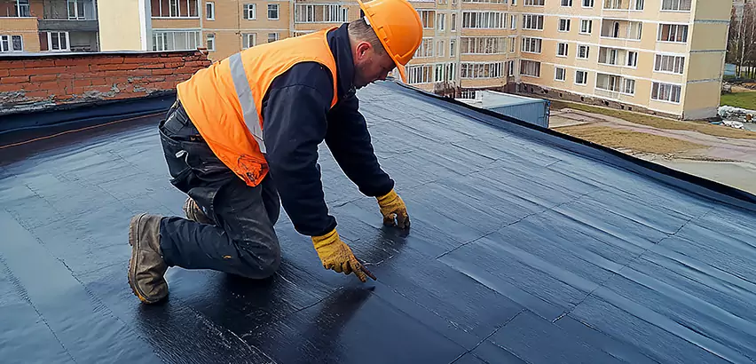 Residential TPO Roof Repair in Streamwood